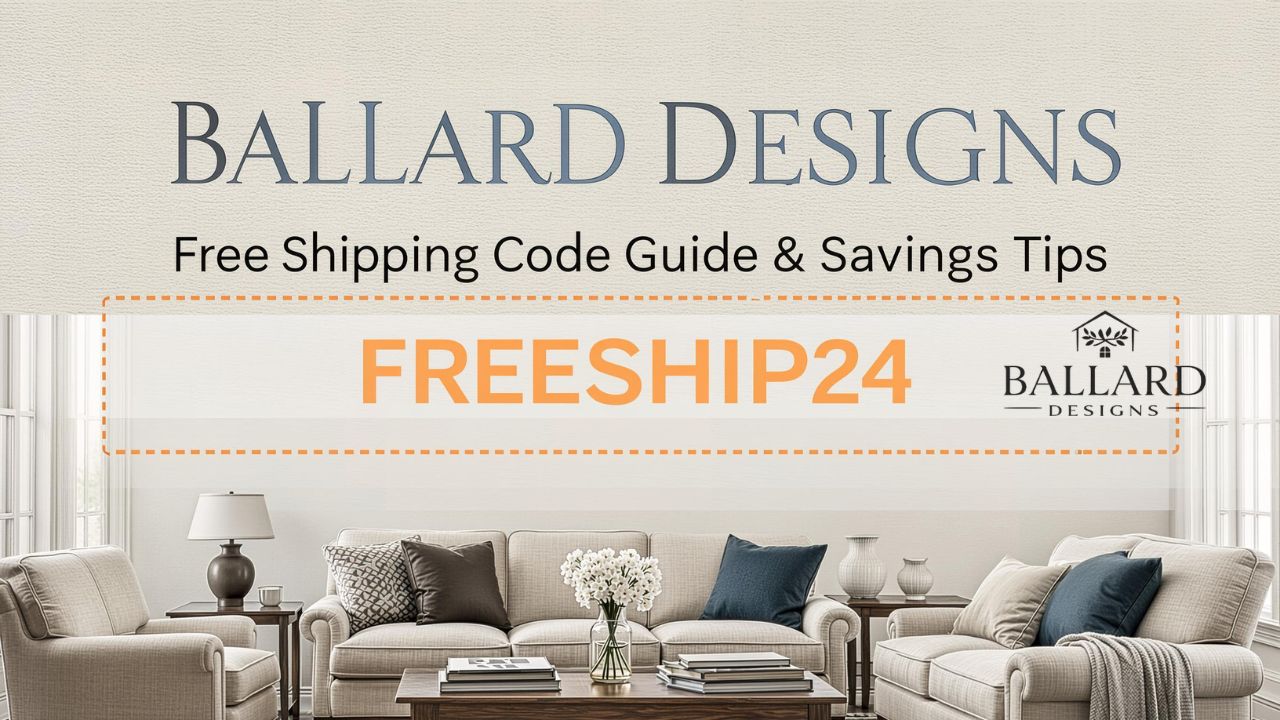 Ballard Designs Free Shipping Code Guide & Savings Tips