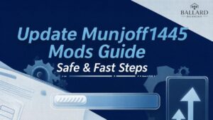 Update Munjoff1445 Mods Guide: Safe & Fast Steps