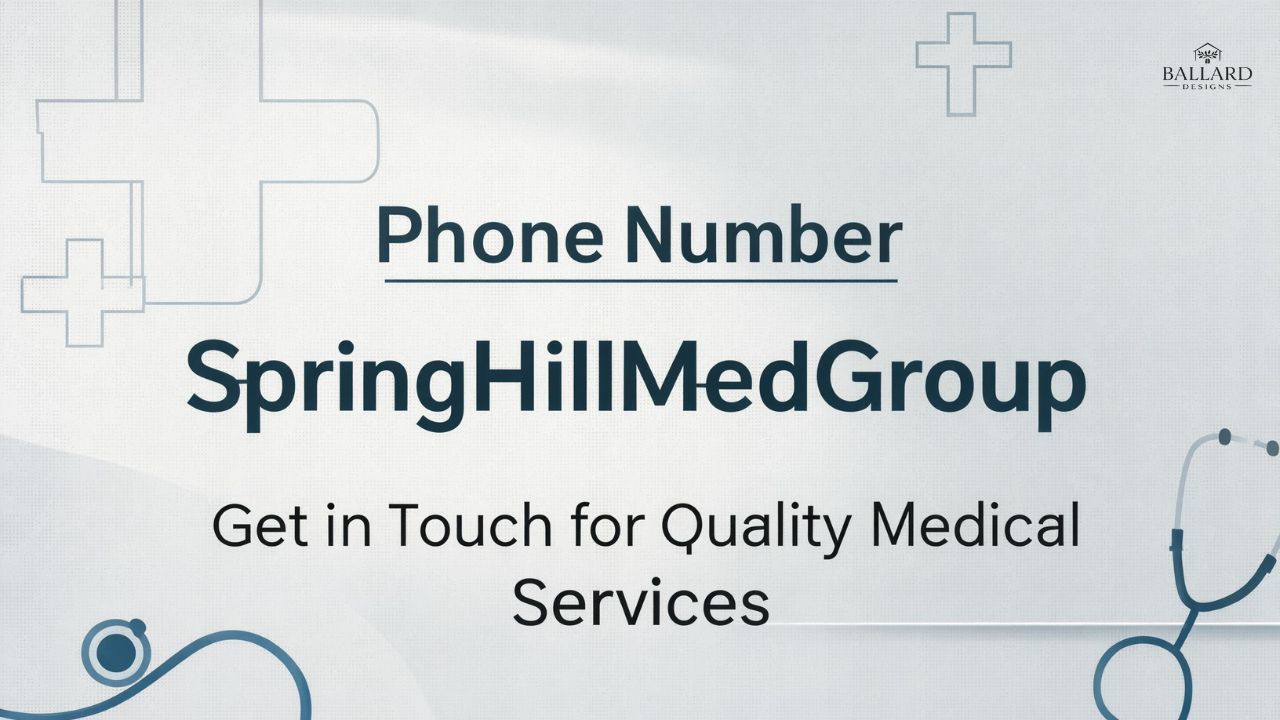 Phone Number SpringHillMedGroup: Get in Touch for Quality Medical Services