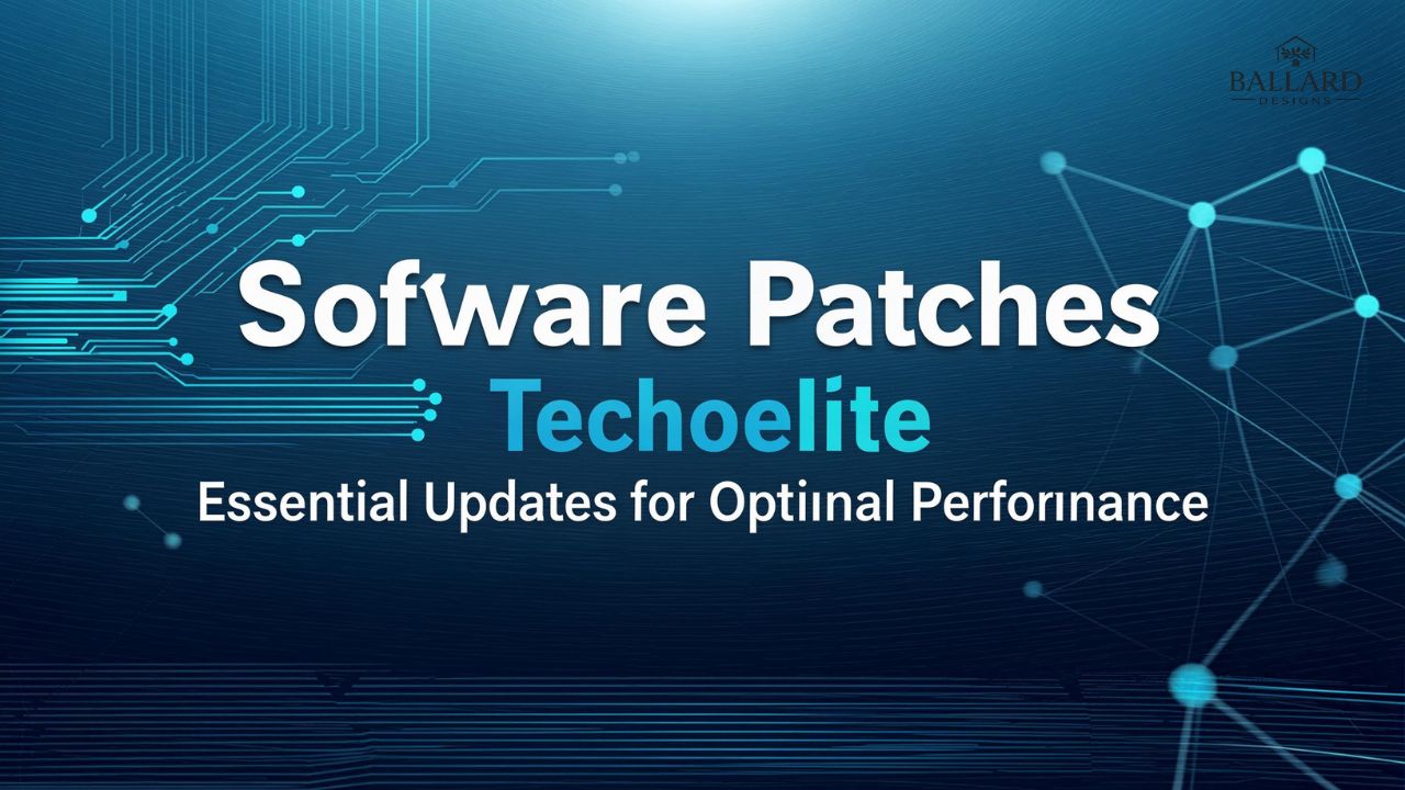 Software Patches Techoelite: Essential Updates for Optimal Performance