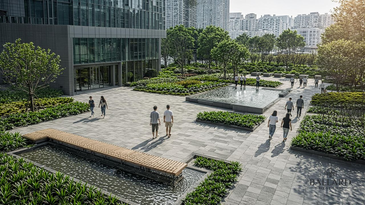 kdarchitects landscape ideas from morph for Modern Spaces